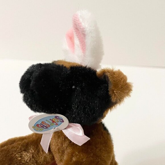 Ganz Soft Spots 4 Inch Easter Puppy Dog Schnitzel Bunny Ears Animal Plush - Picture 13 of 13